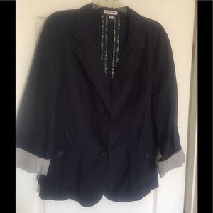 Dress down blazer
